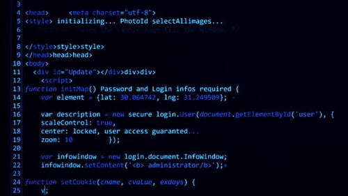 Programmation du code informatique