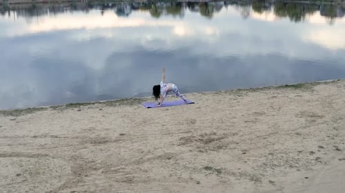 Yoga At Beach