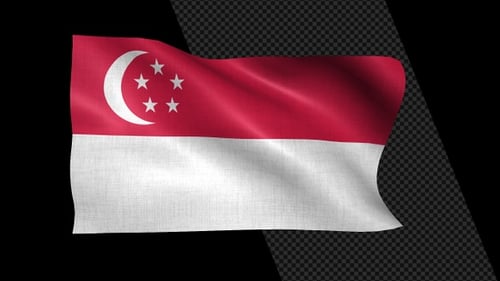 Bandera de singapur