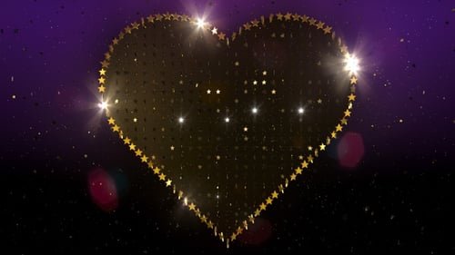 Valentines Herz Glitter 7
