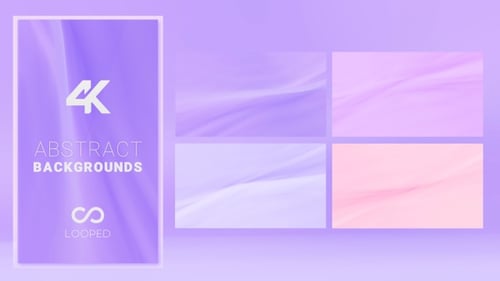 Abstract Flowing Seamless Background Loops