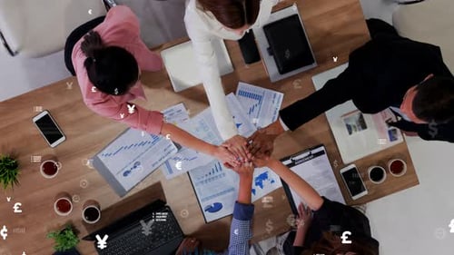 Vision conceptuelle des gens d'affaires lors de la réunion du personnel de l'Entreprise