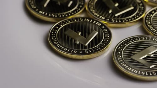 Plan rotatif de Litecoin Bitcoins (cryptomonnaie numérique) - BITCOIN LITECOIN 0007