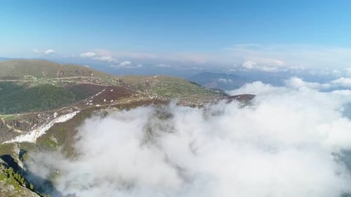 High Altitude Clouds and Plateau