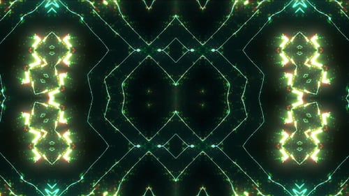 Pack de 17 boucles Vj abstraites Kaléidoscope