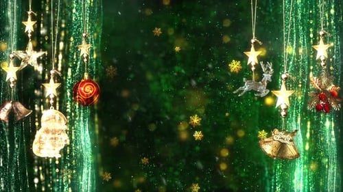 Fundo de decorações de Natal 5