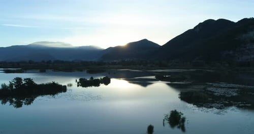 Moving Forward to Sunrise Lake in Summer