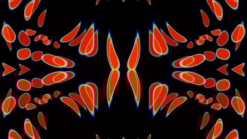 Orange Plasma Abstractions VJ Loop 02