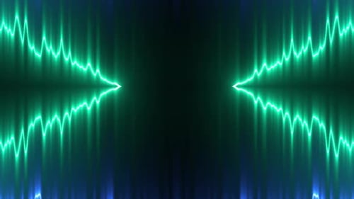 Arrière-plan néon hologramme abstrait 4K 09