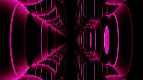 Vj Loop Abstrakter Hintergrund Corridor Of Spheres 02