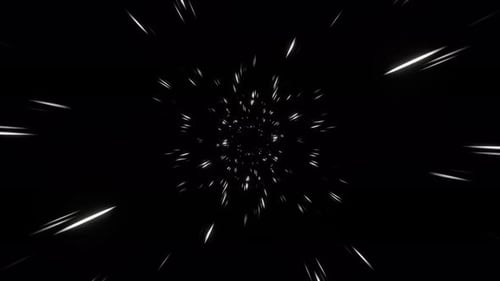 Abstract Fast Speed Passing Through Effect 4K Loop