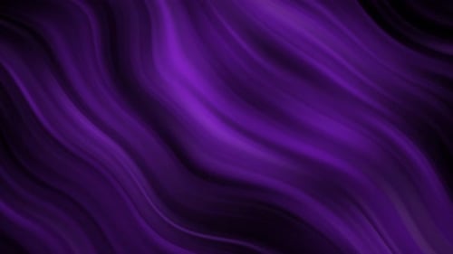 Abstract Purple Fluid Waves Looping Background
