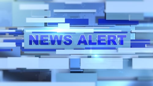 Futuristic News Alert Broadcast Title Opener