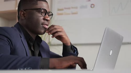 Computer Network Business Online Man Laptop Office