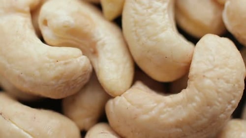 Close Up of Cashews, Healthy Snack