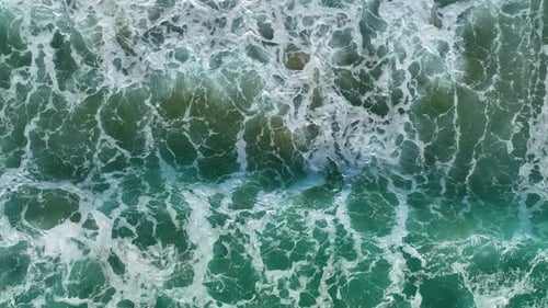 Texture of the Sea and a Beautiful Day Color