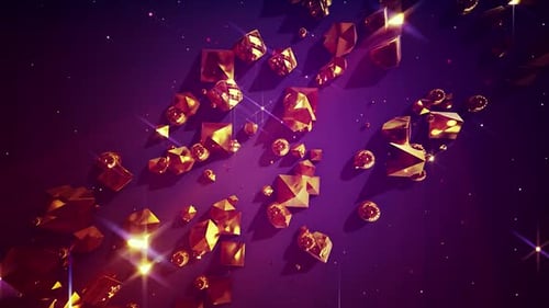 Gemstone Glare Background