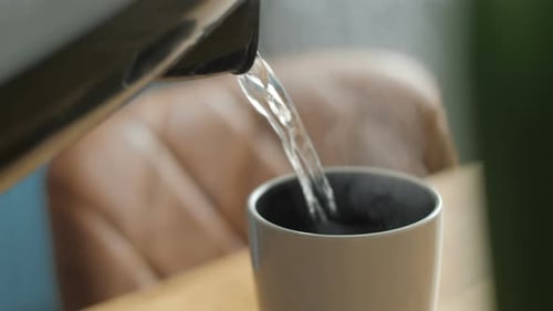 Tea Making Process Close Up