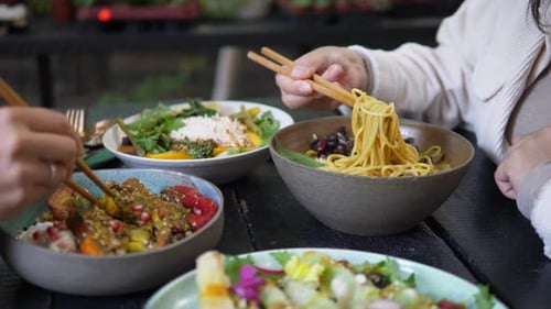 Lunch Break at Oriental Cuisine Restaurant