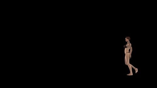 Bikini Girl Fashion Walk