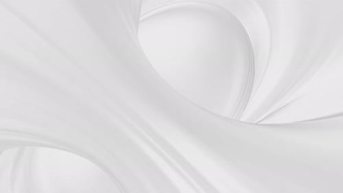 Smooth Flowing Abstract White Background Animation