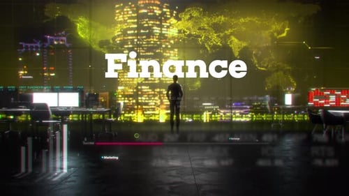 Homme d'affaires de la finance au bureau avec un texte financier