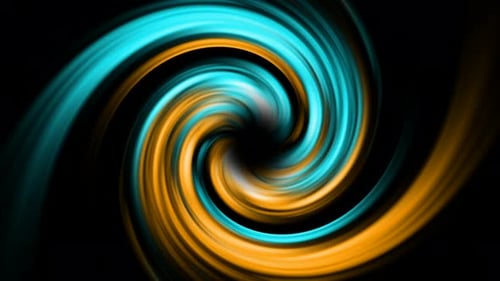 Abstract Swirling Spiral Rays Motion Background Loop