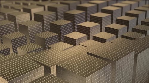 3 D Golden Cubes
