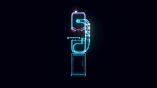 Bandsaw Hologram 4k