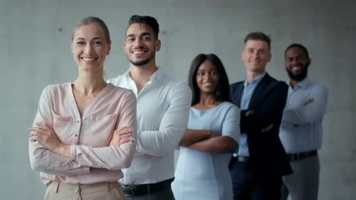 Successful Corporate Team