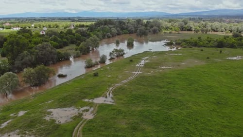 Flood Spring High Water the River Came Out
