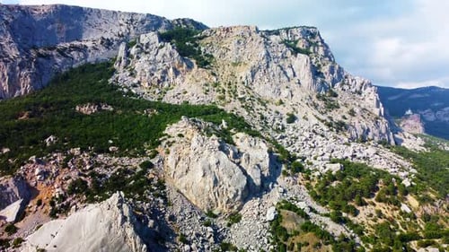 Rocky Mountains Aerial View
