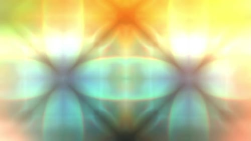 Abstrato colorido caleidoscópico Loopable Motion Graphic fundo