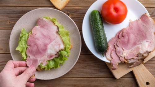 Making and Eating a Sandwich Overhead