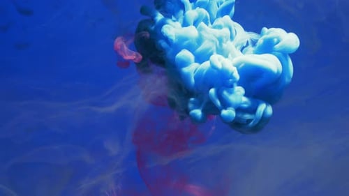 Ink in water