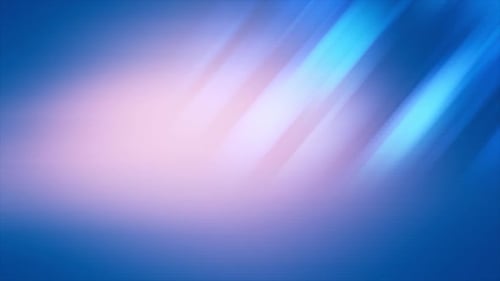 Abstract Glowing Light Streaks Blue Background Loop