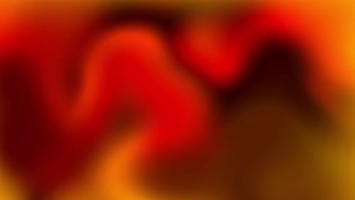 Fluid Abstract Warm Color Gradient Background Loop
