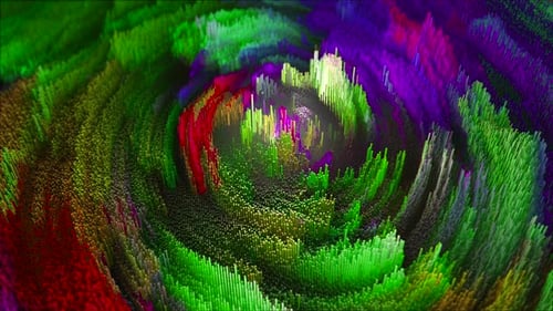 Loop Colorful Background