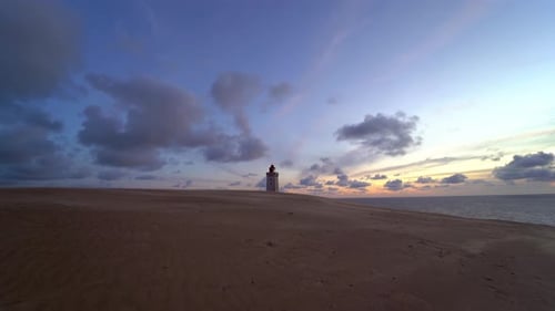 Rubjerg Knude Lighthouse And Beach
