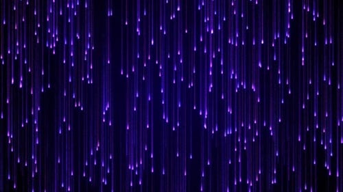 Scifi Abstract Theme with Glow Lines Structure And Particle Flow