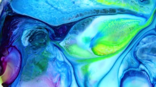 Abstract Organic Colorful Texture