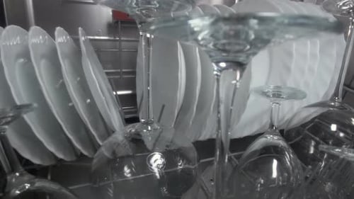 Dishwasher Dish Glasses Wash