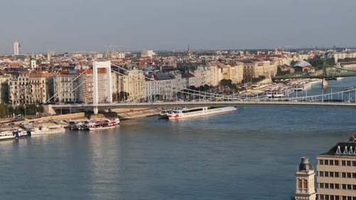 Panorama de la ville de Budapest sur le Danube