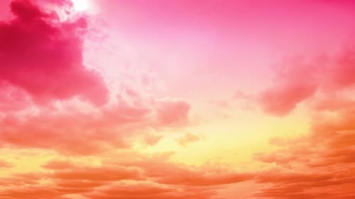 Colorful Clouds and Sky at Sunrise