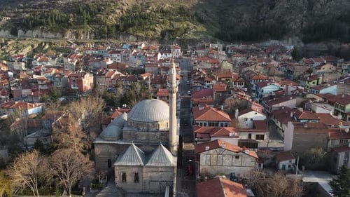 Aerial Historical Mosque