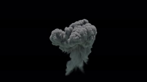 Big Fire Explosion 4K