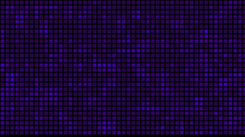 Blinkende quadratische Lichter