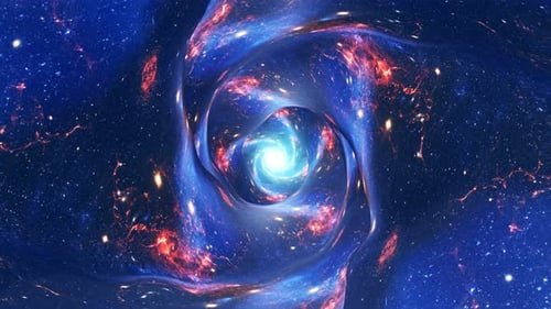 Abstract Interstellar Tunnel, Loopable