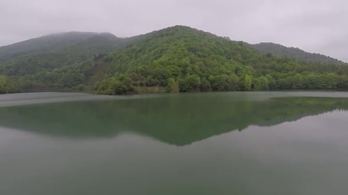 Above Lake Reflection