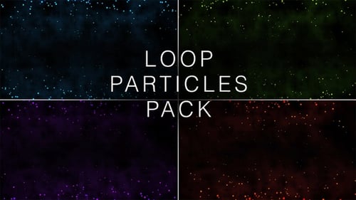 Pack d'arrière-plan Particles 4K